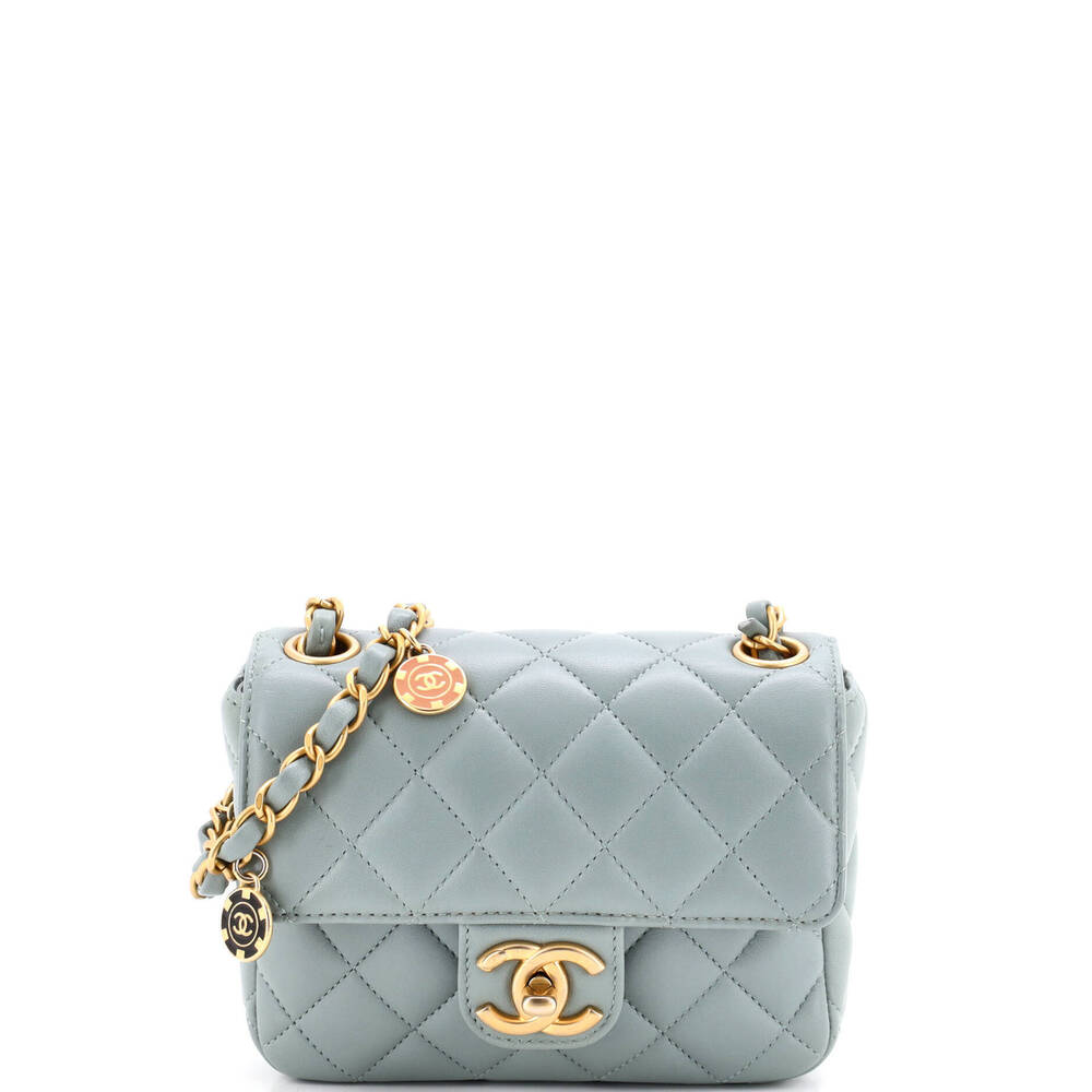 Chanel Mini Casino Royale Charms Square Flap Bag